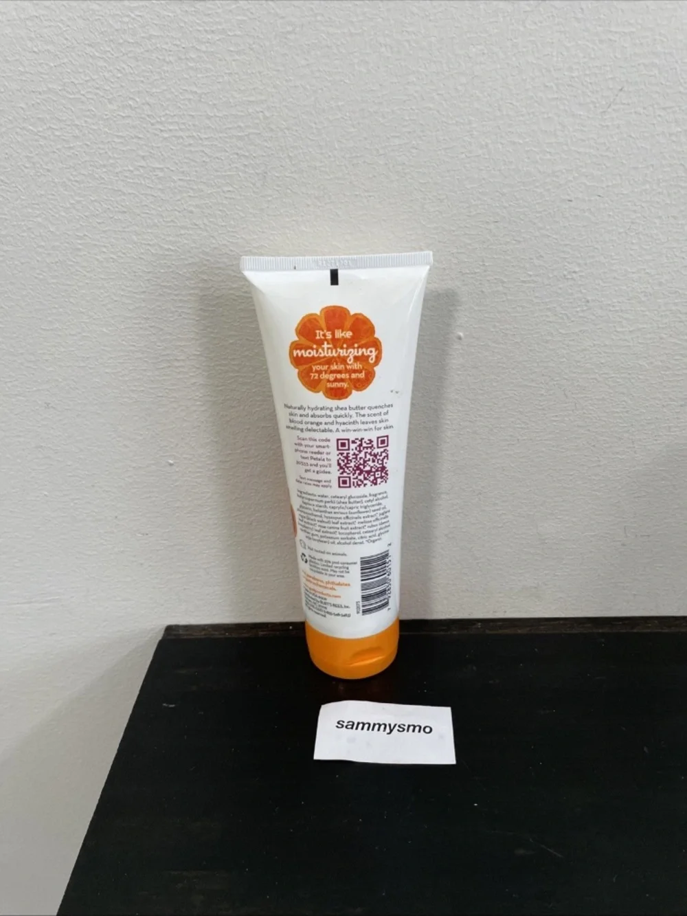 Gud Orange Petalooza Body Lotion- Burt's Bees, Blood Orange, 8 oz. DISCONTINUED